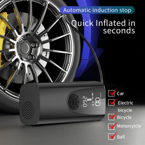 Portable digital air compressor 12v car tire inflator 